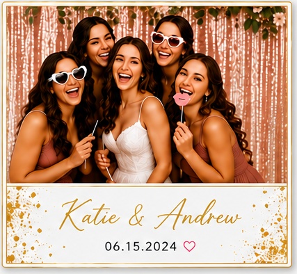 Wedding magnet design idea 6