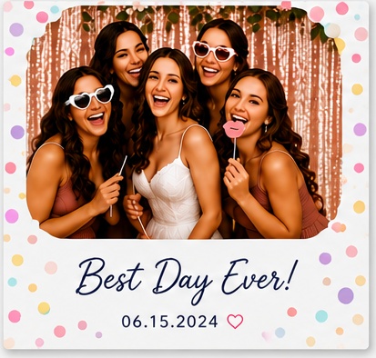Wedding magnet design idea 4
